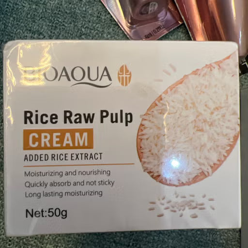 Cream "Rice Raw Pulp"